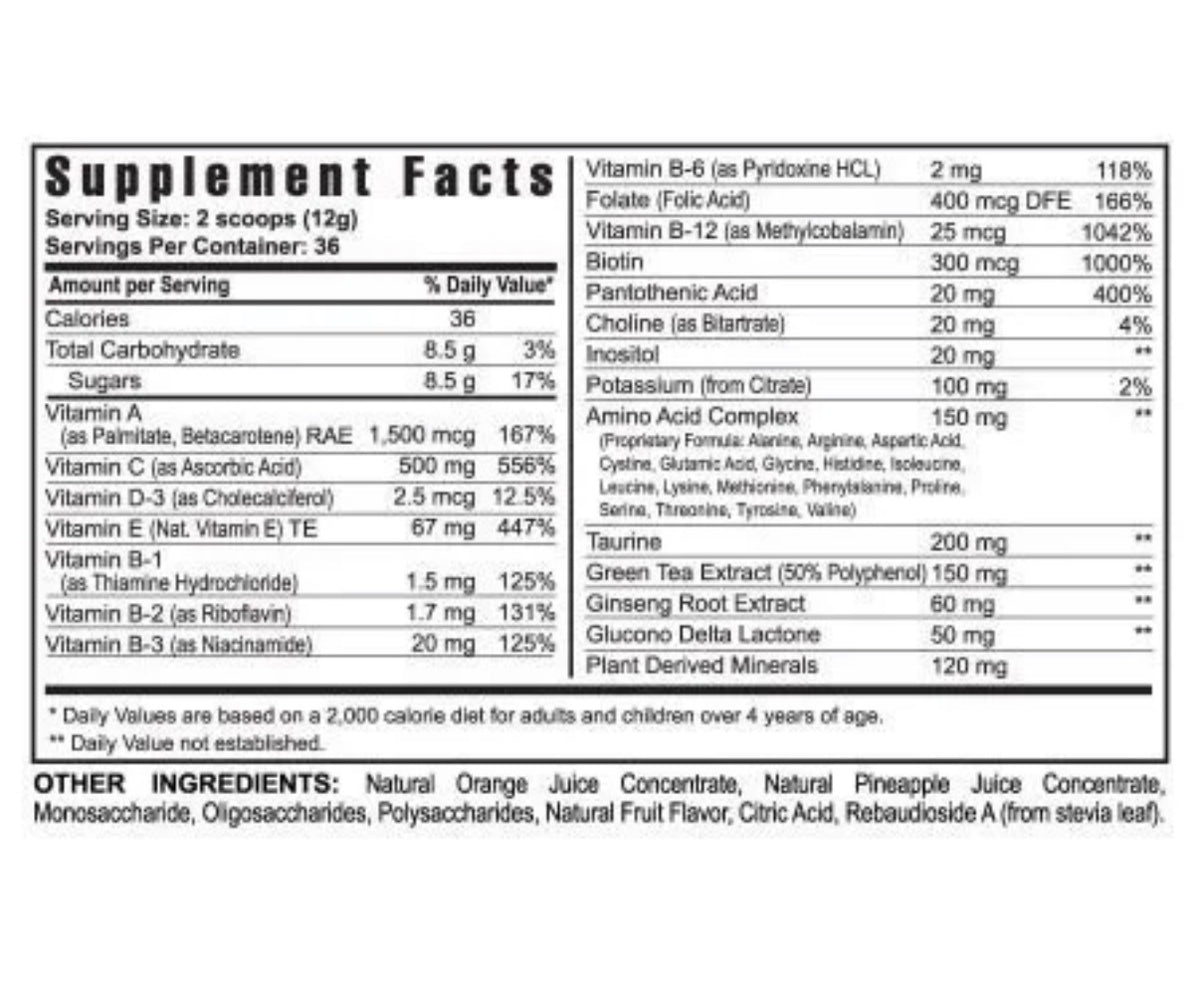 Rebound Energy Electrolyte Drink